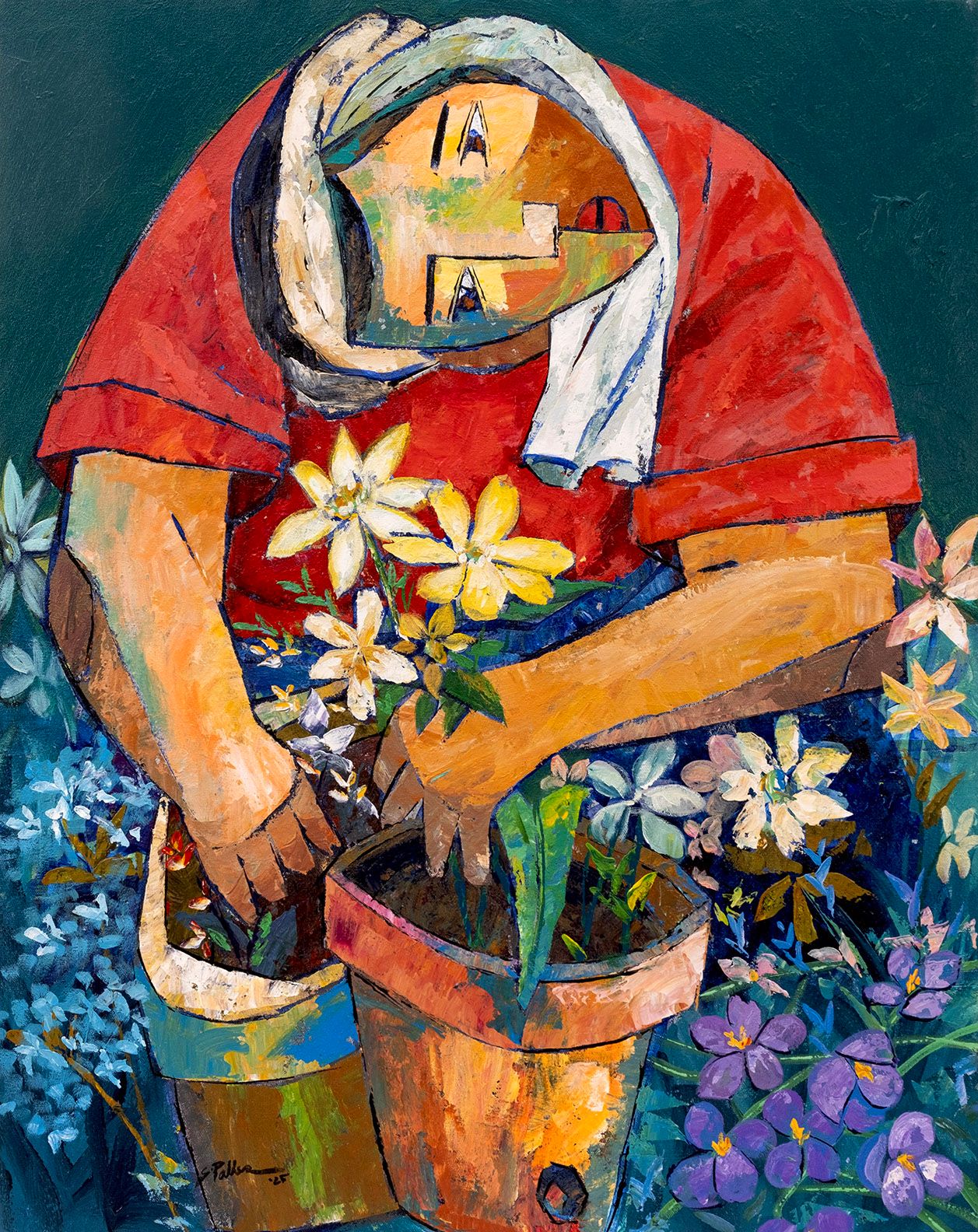 TITA HARDINERA, acrylic on canvas, 24x18 inches, 2025.jpg