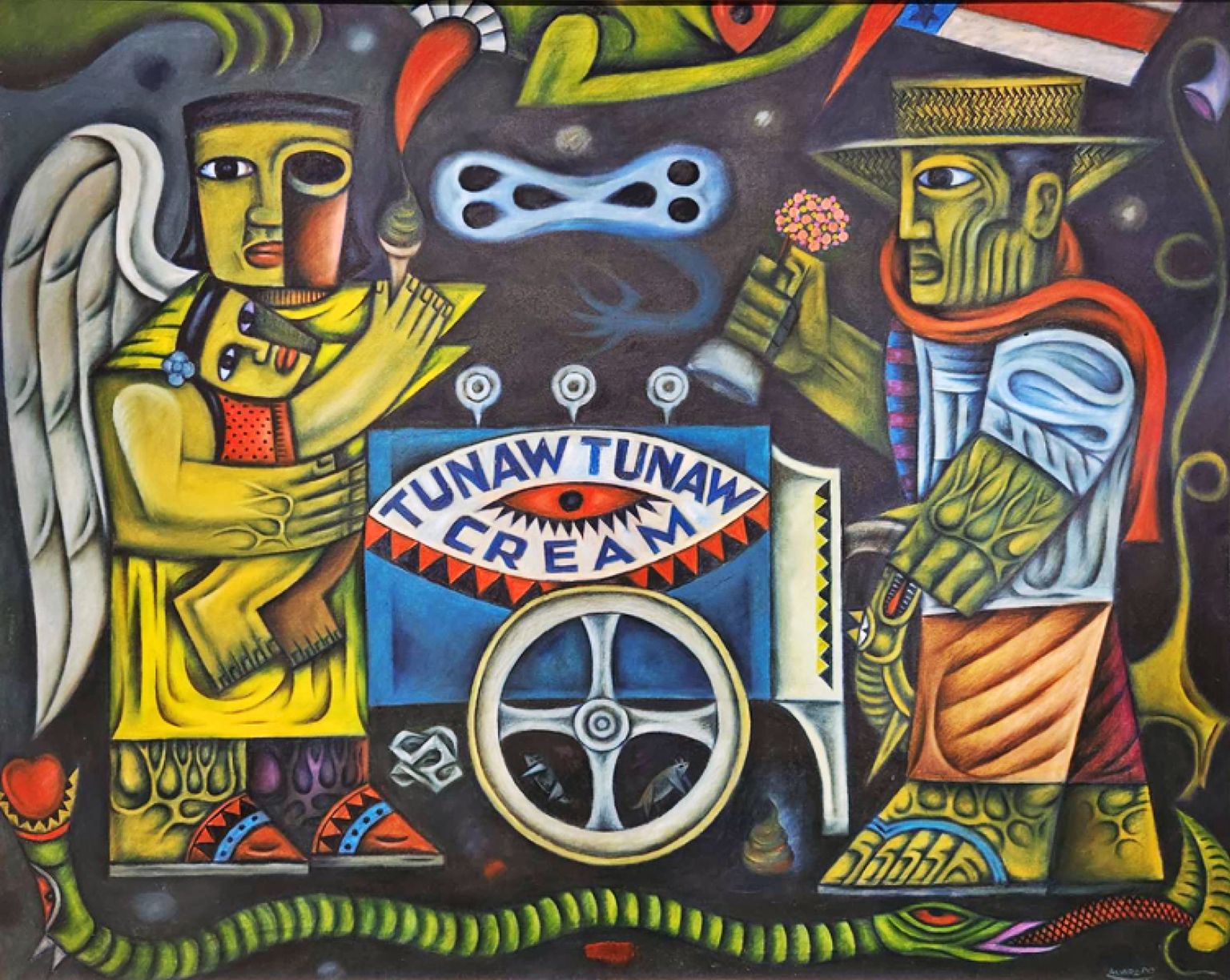 TUNAW-TUNAW, oil on canvas, 48x60 inches, 2008.jpg