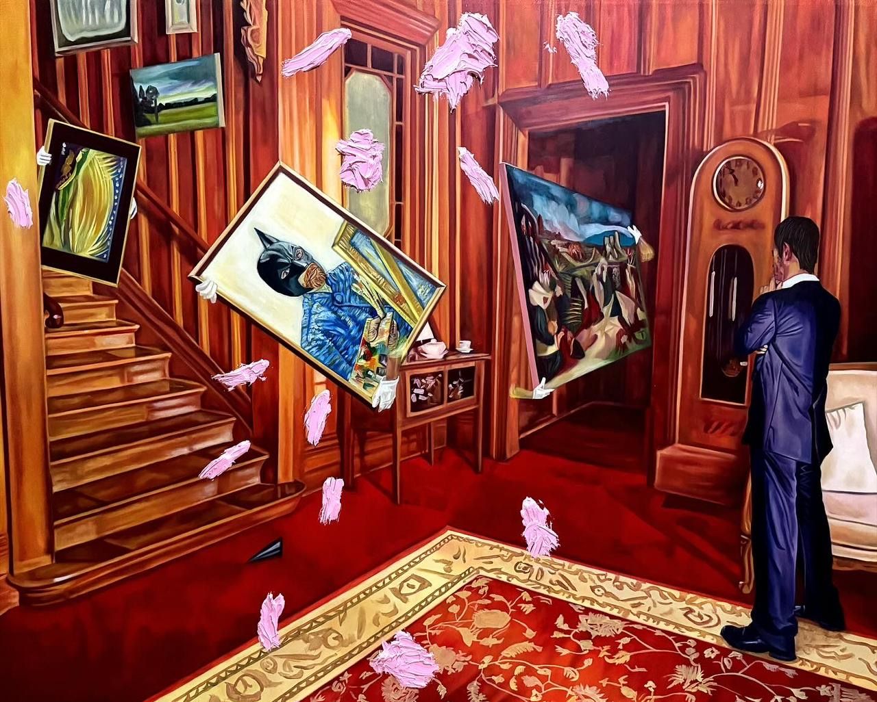 The Disappearing Act II, Oil on Canvas, 2025.JPG