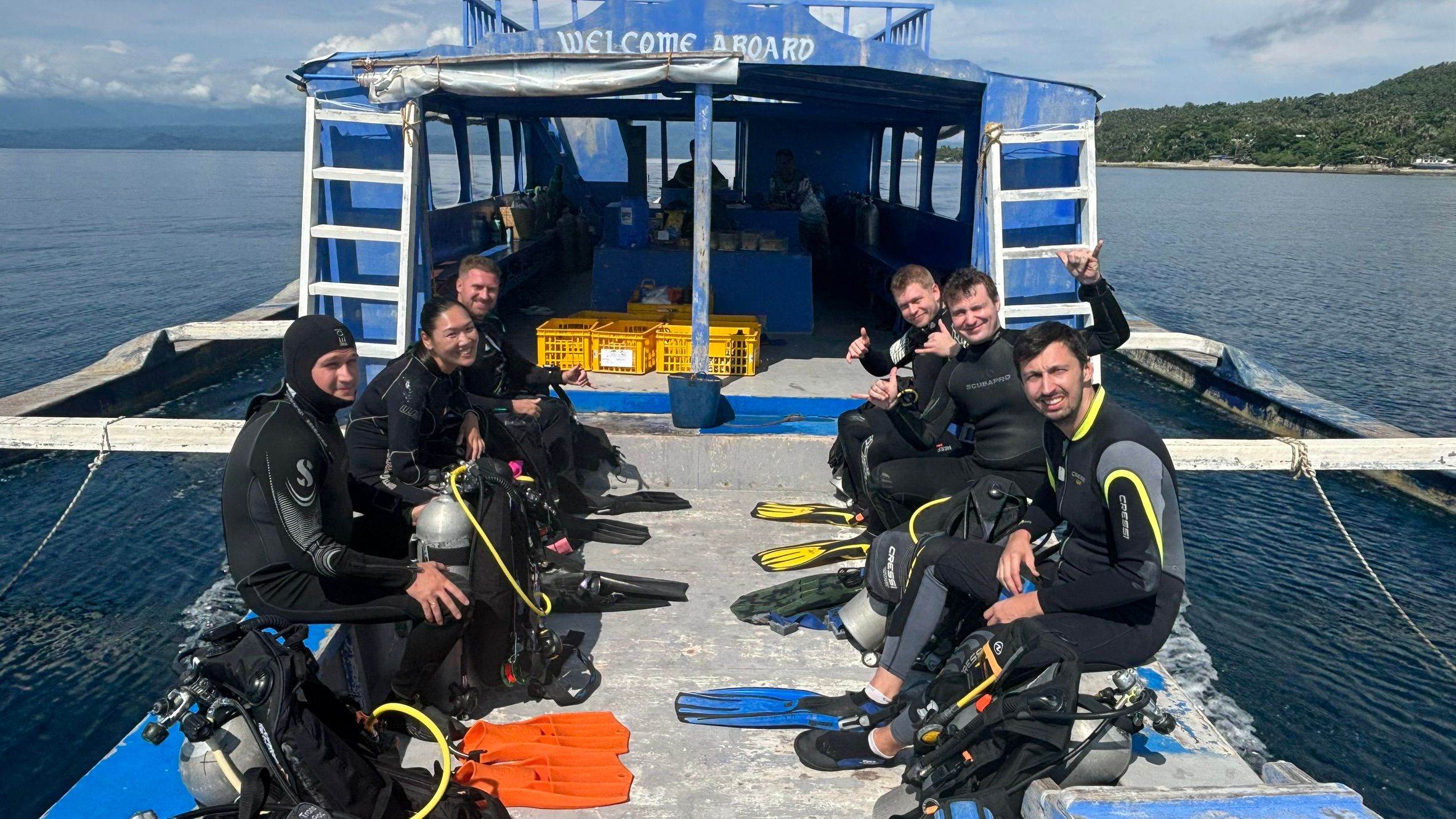 The author with her Verde Island dive buddies.JPEG