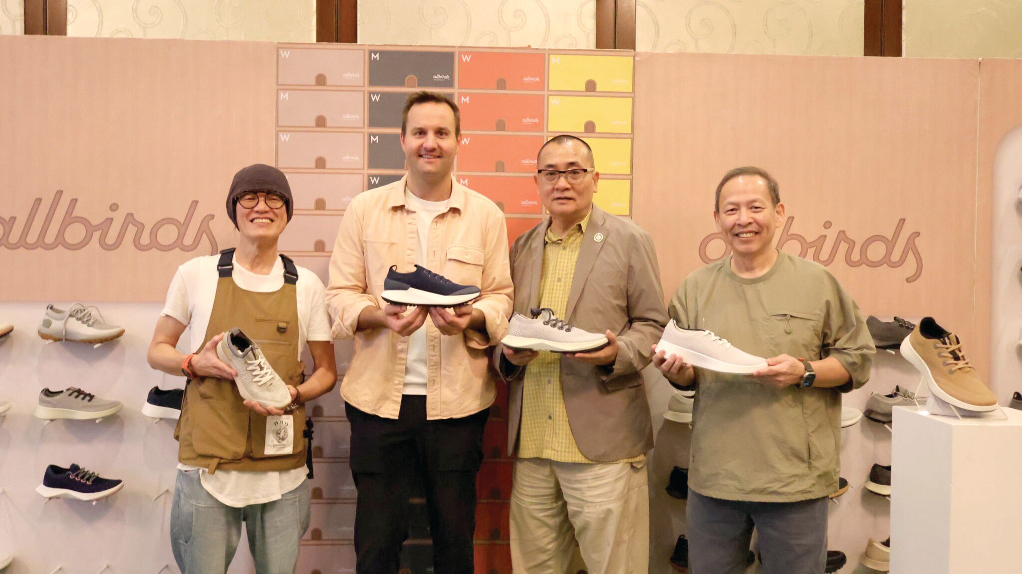 Travis Boyce, Allbirds’ Vice President for Business Development, with Primer Group’s Board of Directors Jimmy Thai, Johnny Thai, and Jerry Sy.jpg