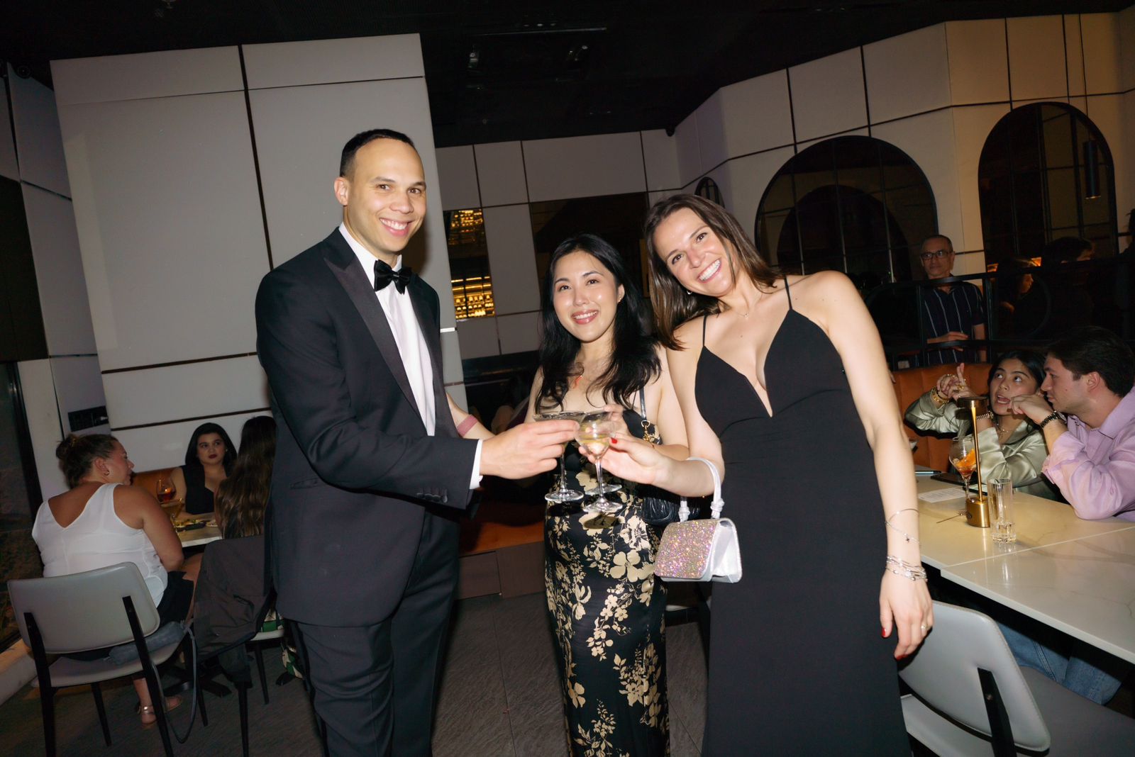 US consul Tyler Johnson, Isabel Francisco, Katie Stuntz.jpg
