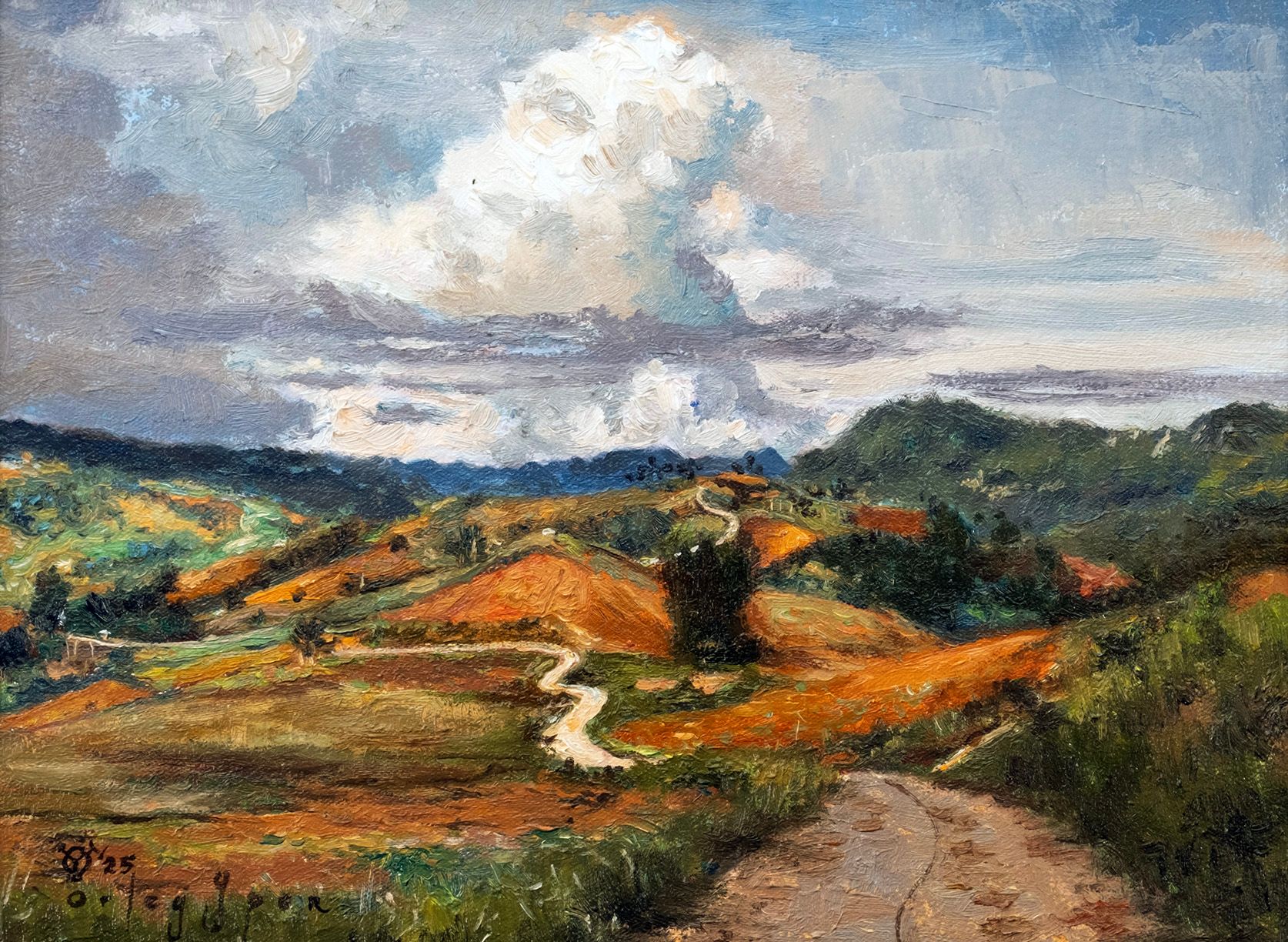 WINDING ROAD, oil on canvas, 2025.jpg