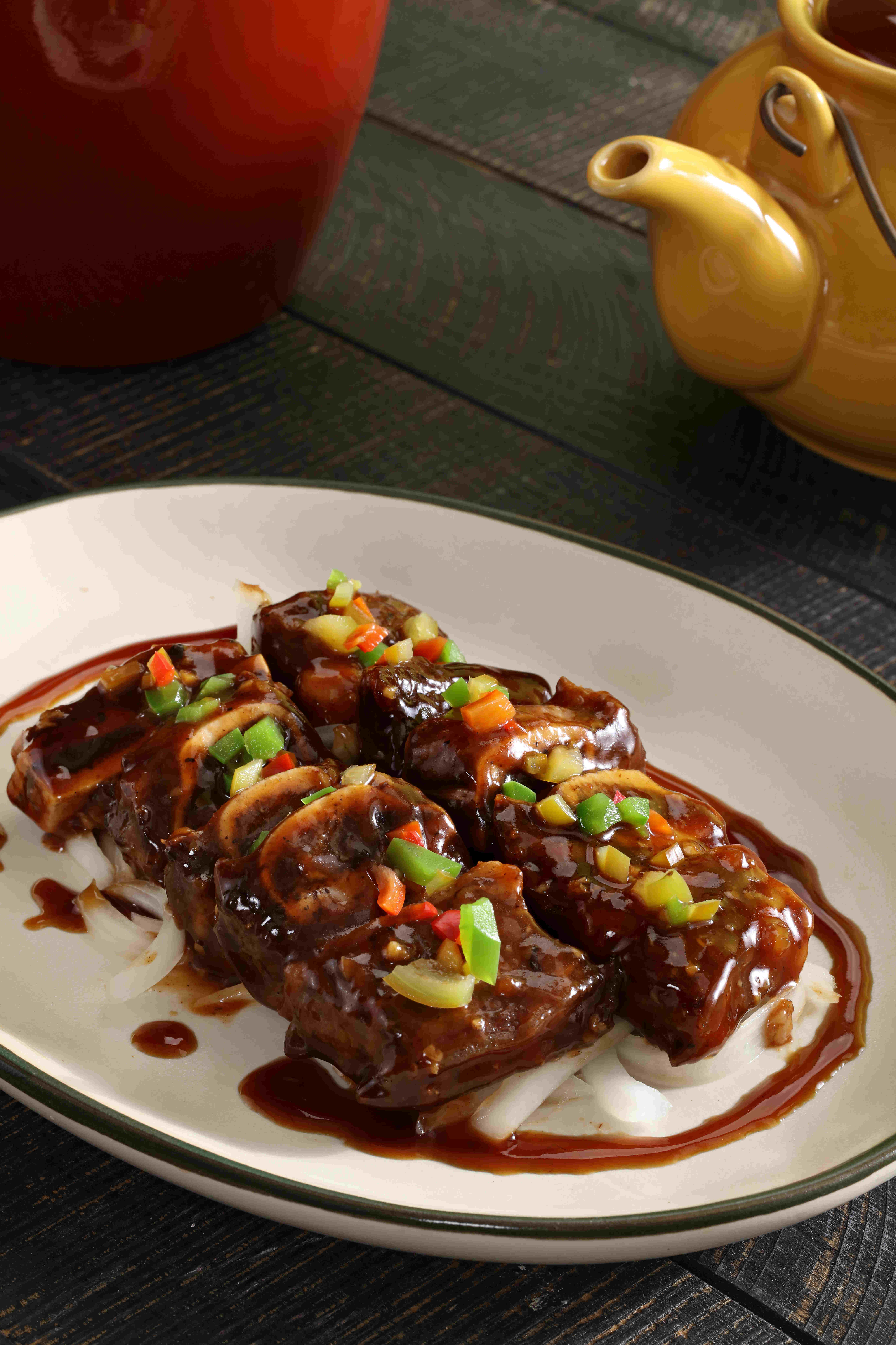 Wok fried marinated beef short ribs.jpg