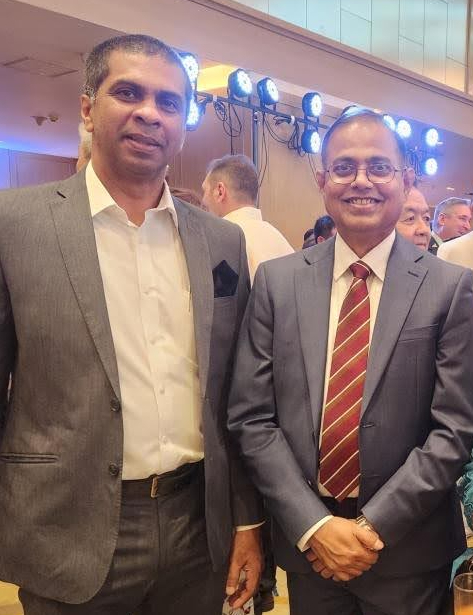 Amb Dr. Chanaka Talpahewa with Ambassador Borhan Uddin.jpg