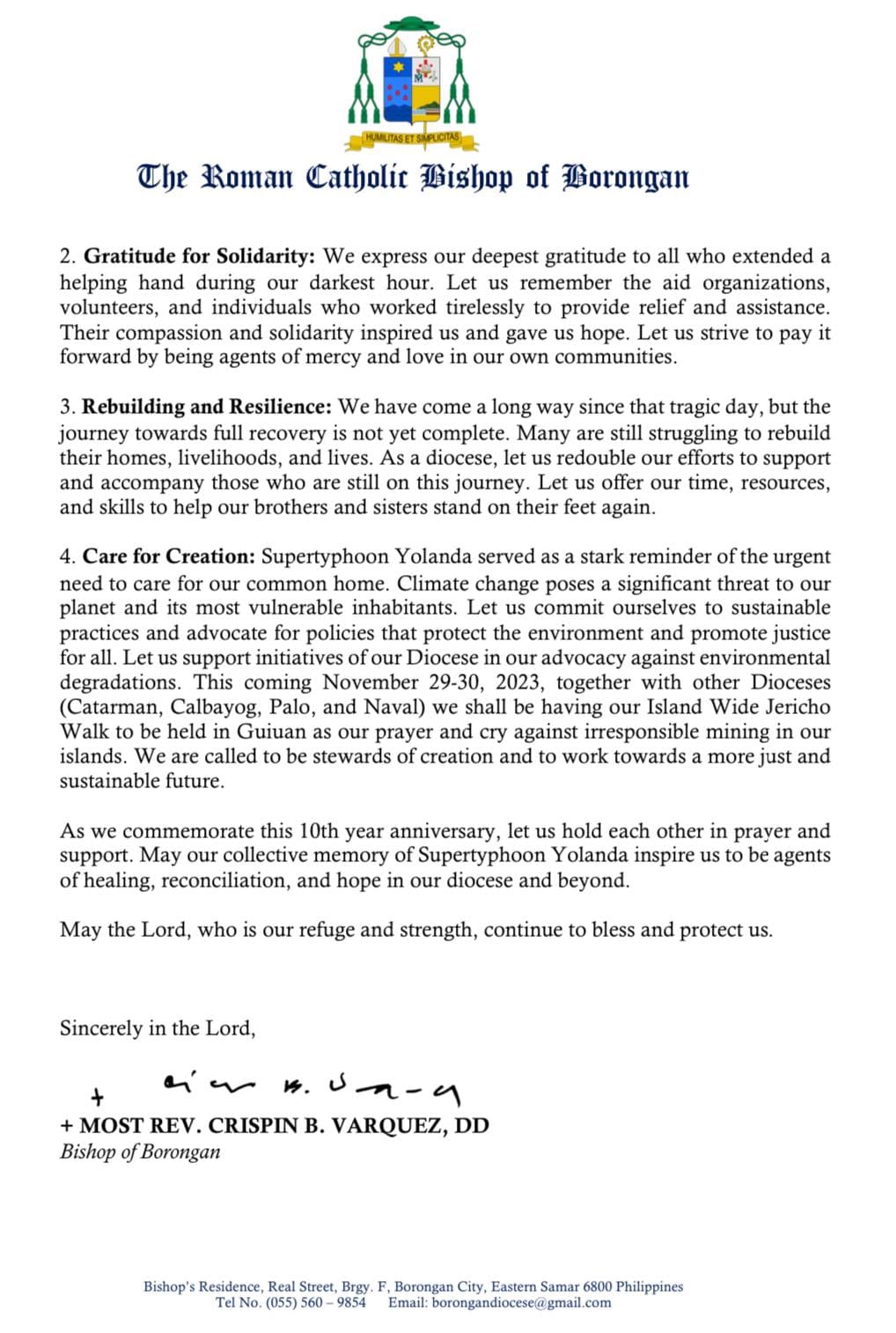 Bishop Crispin Varquez circular 11-08 2.jpg