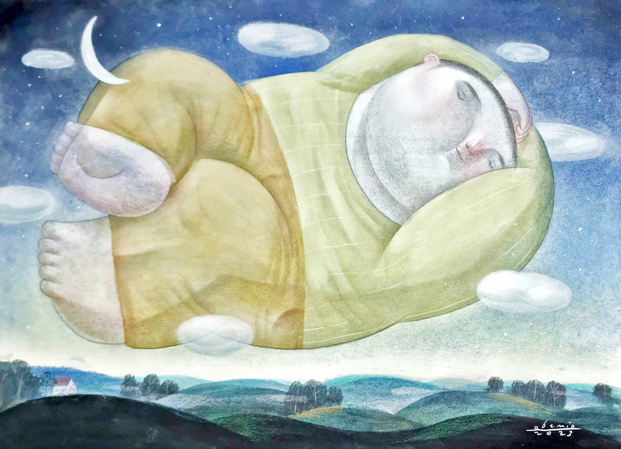 DREAMSCAPE, 10.5x14.5 inches, mixed media on paper, 2023.jpeg