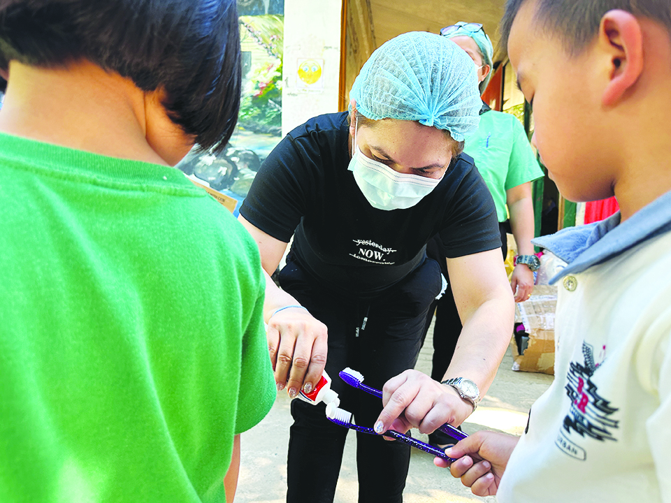 Kids were also taught how to care for their teeth.JPG