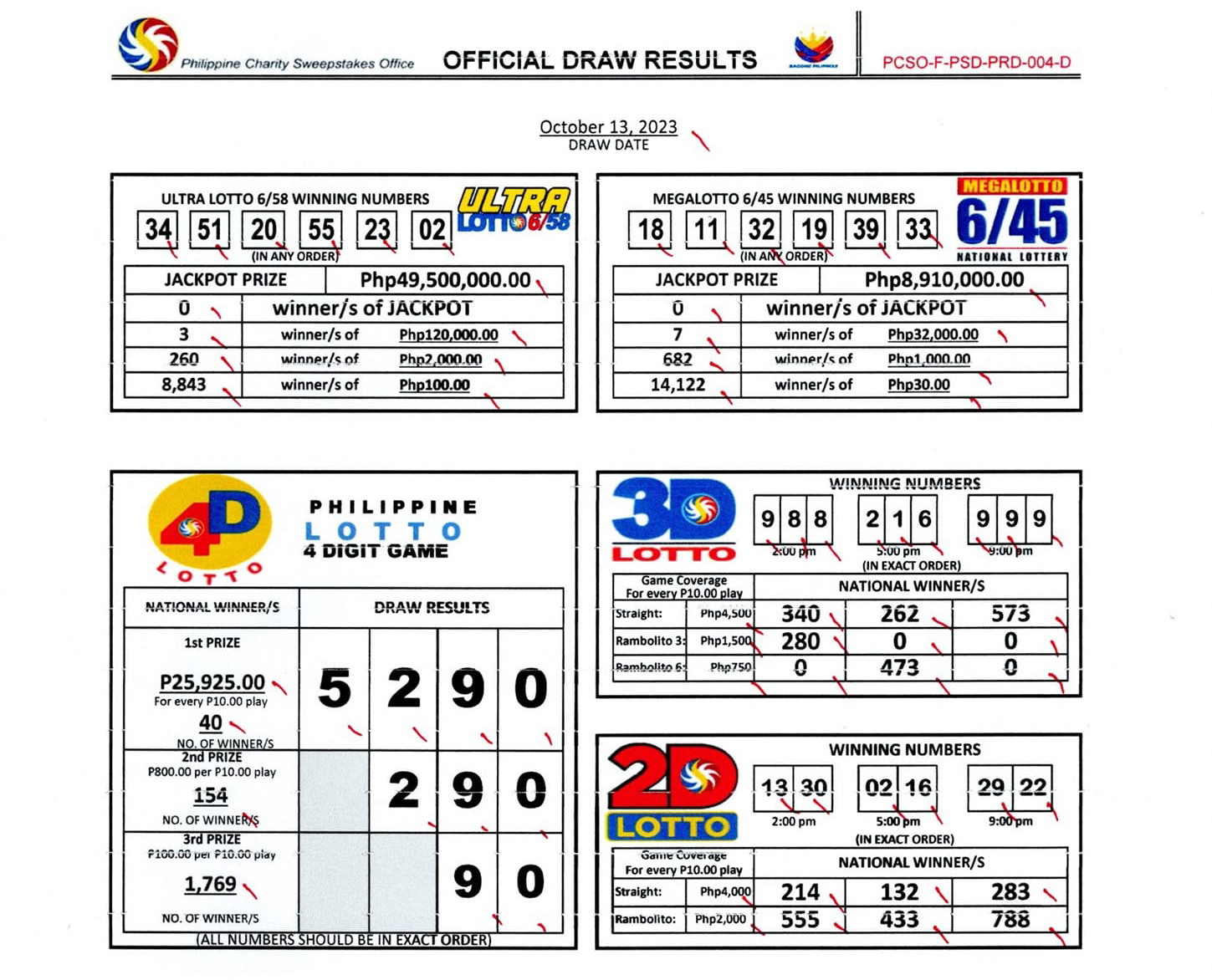 Lotto result Oct. 13.png