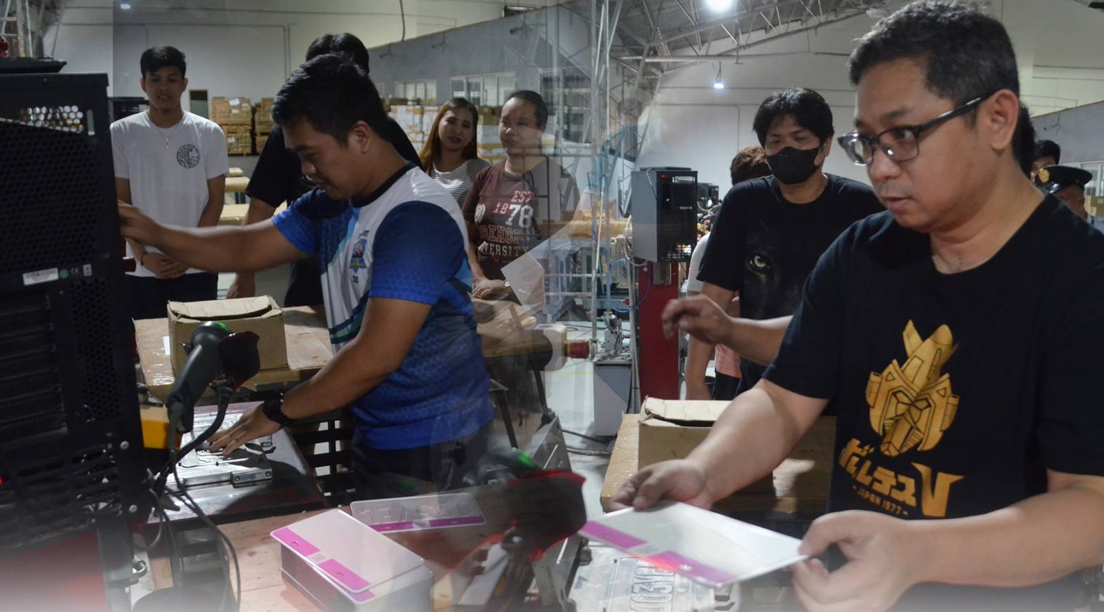 license plate production