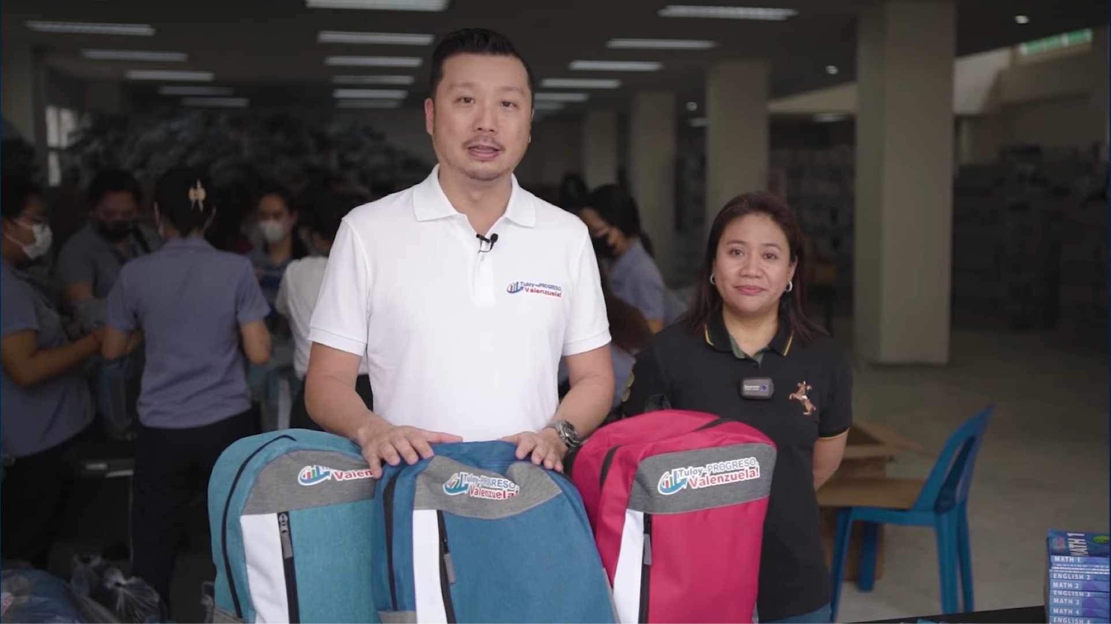 (Screenshot from video posted on Valenzuela City Facebook page/ MANILA BULLETIN)