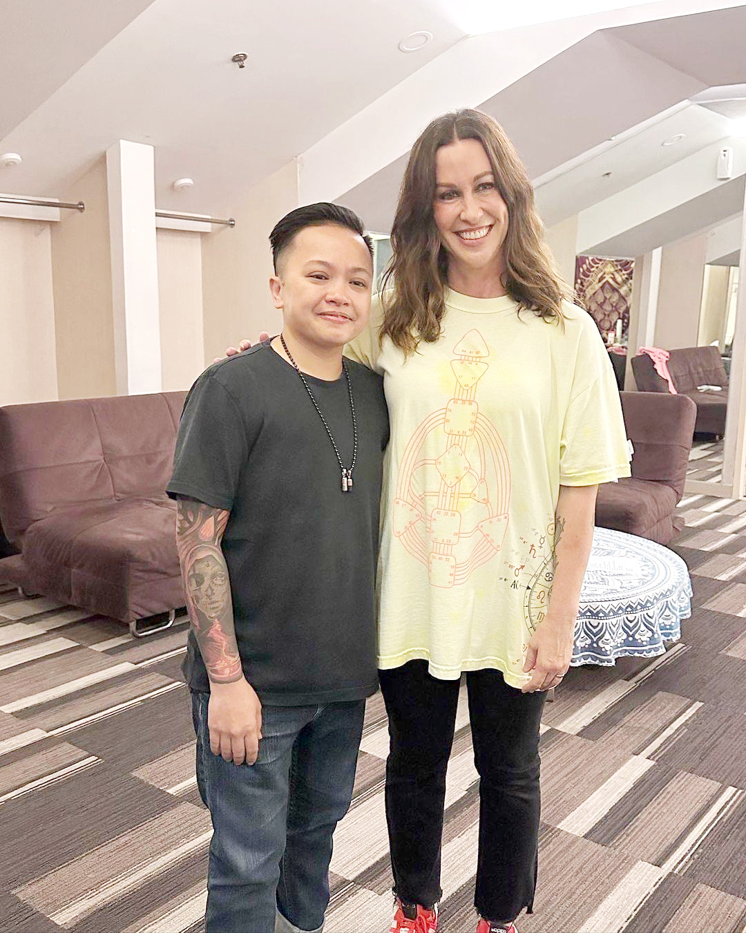 Ice Seguerra and Alanis Morissette.JPG