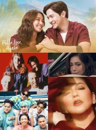 photo composite clockwise from top Kathry Bernardo Aldern Richards Moira Delatorre Regine Velasquez Alcasid ALAMAT New Order.jpg